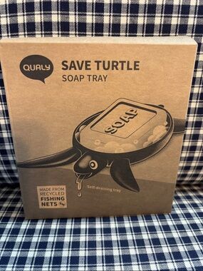 Save Turtle Soap Tray - Brown